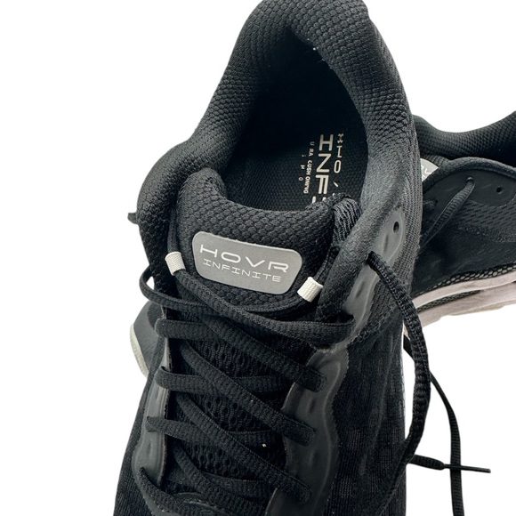 mens Under Armour shoes 13 HOVR Infinite Running Sneaker Foam Comfortable Black - Picture 4 of 10